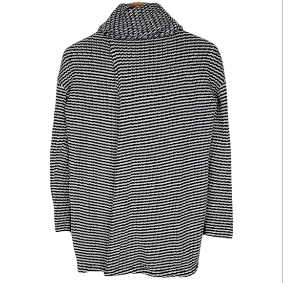 Cabi Fergie Cotton Knit Striped Cowlneck Sweater Size XXS - Picture 3 of 14